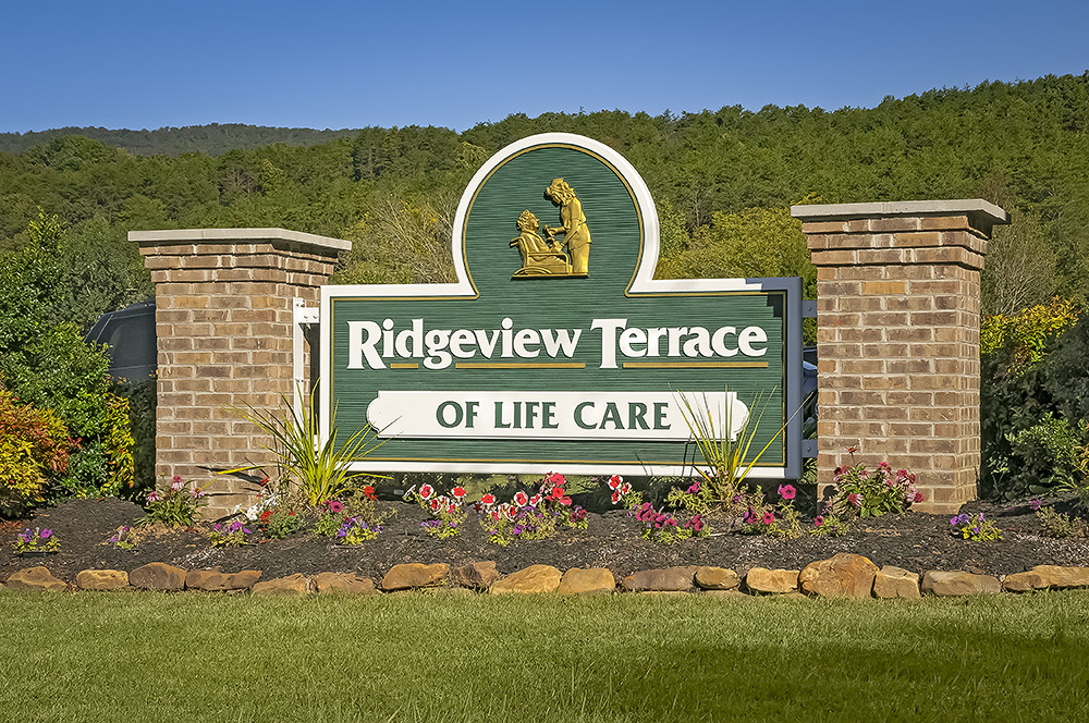 Ridgeview Terrace Sign